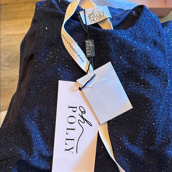 Oh Polly Midnight Sparkle Mini Dress - Picture 2 of 6